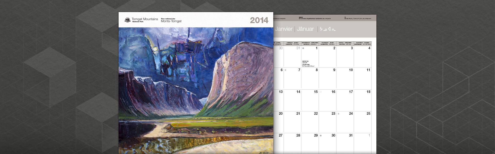 Torngat Mountains National Park 2015 calendar